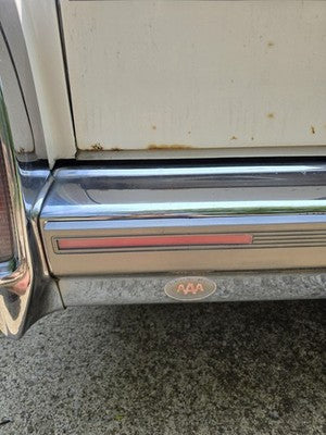 90-96 Brougham + Fleetwood Brougham Rear Bumper Impact Strip Reflector Set