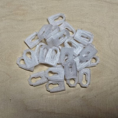 84-92 Brougham Middle Belt Trim Strip Clips Retainer Door Body Side (8)