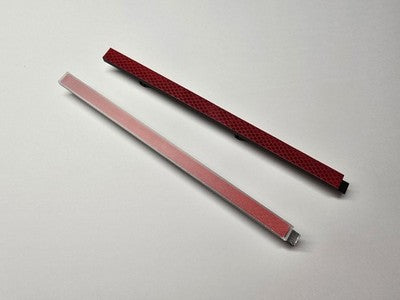 90-96 Brougham + Fleetwood Brougham Rear Bumper Impact Strip Reflector Set