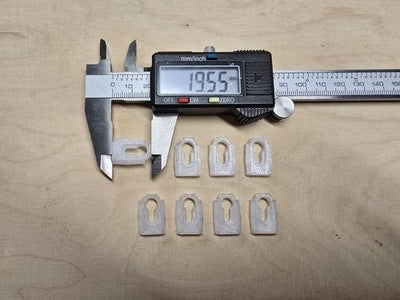 84-92 Brougham Middle Belt Trim Strip Clips Retainer Door Body Side (8)