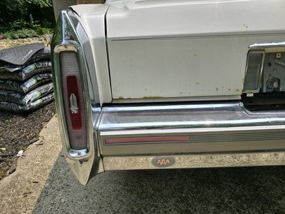 90-96 Brougham + Fleetwood Brougham Rear Bumper Impact Strip Reflector Set