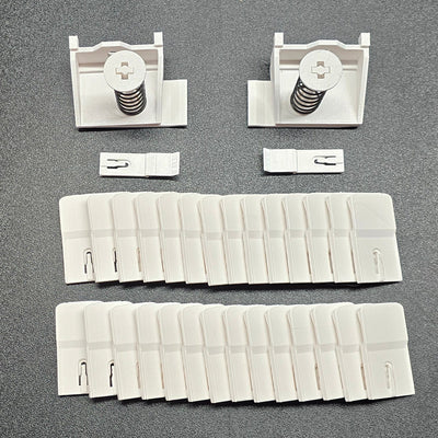 90-92 Brougham Molding Euro Cladding Clip FULL Kit