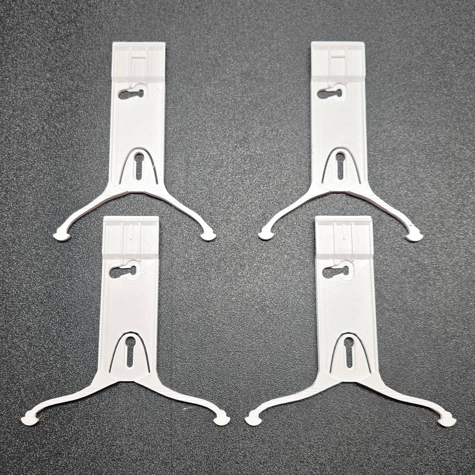 90-92 Brougham Rear Quarter Stainless Steel Rocker Trim Clips GM# 20687367 (4)