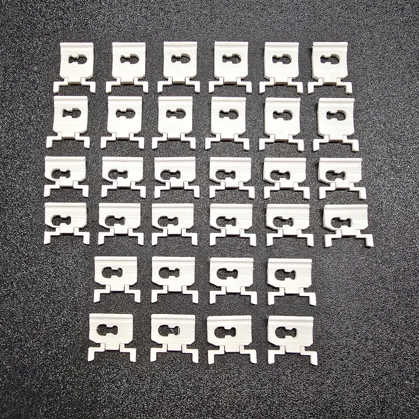 90-92 Brougham Window Frame Chrome Door Molding Trim Clips FULL SET R+L