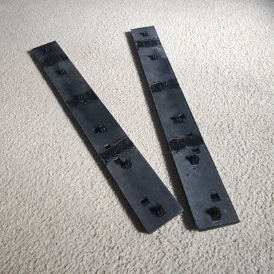 Brougham Split Rear Bumper Impact Strip 2-Piece