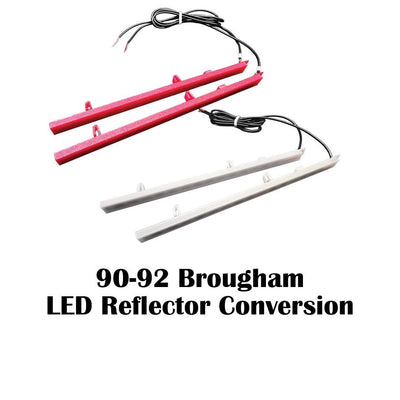 90-96 Brougham + Fleetwood Brougham LED CONVERSION Rear Impact Reflector Signal