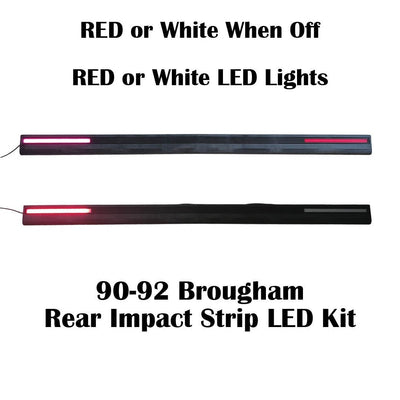 90-96 Brougham + Fleetwood Brougham LED CONVERSION Rear Impact Reflector Signal