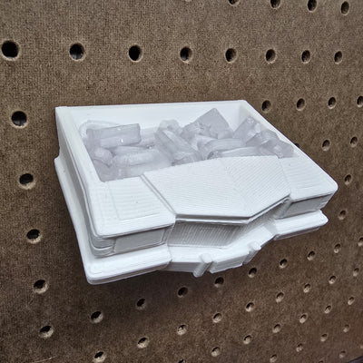 Brougham Business Card Holder Euro Style Front Clip Parts Organizer