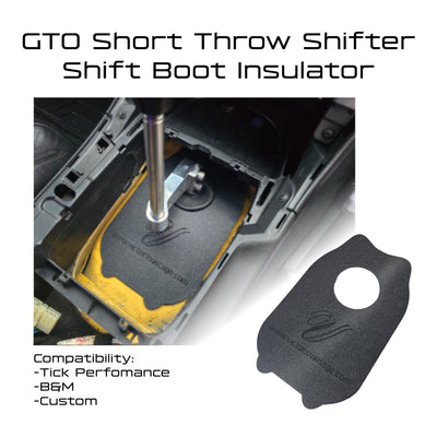 Inner Insulator Shift Boot for Pontiac GTO Short Throw Shifter
