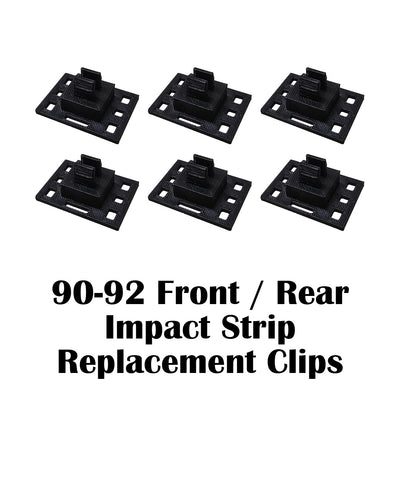 90-92 Brougham Impact Strips Clip Replacement REPAIR Tab Front / Rear