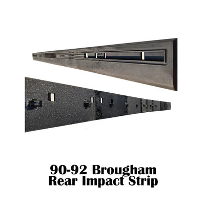 90-92 Brougham Rear Bumper Impact Strip
