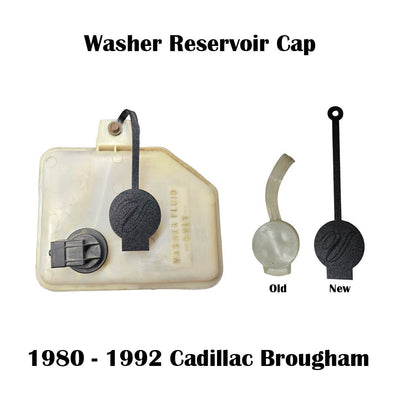 Cap For 1980-1992 Cadillac Brougham Washer Fluid Reservoir For #1617533 (LID ONLY)