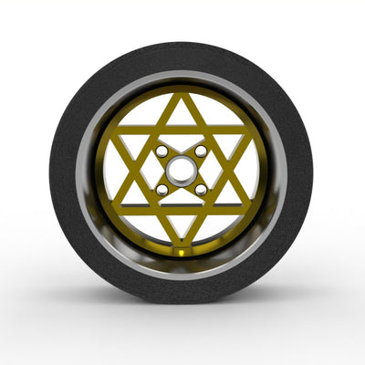 YAHU Wheel WW3 Edition Keychain