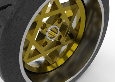 YAHU Wheel WW3 Edition Keychain
