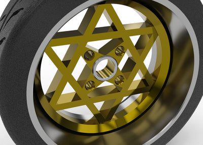 YAHU Wheel WW3 Edition Keychain