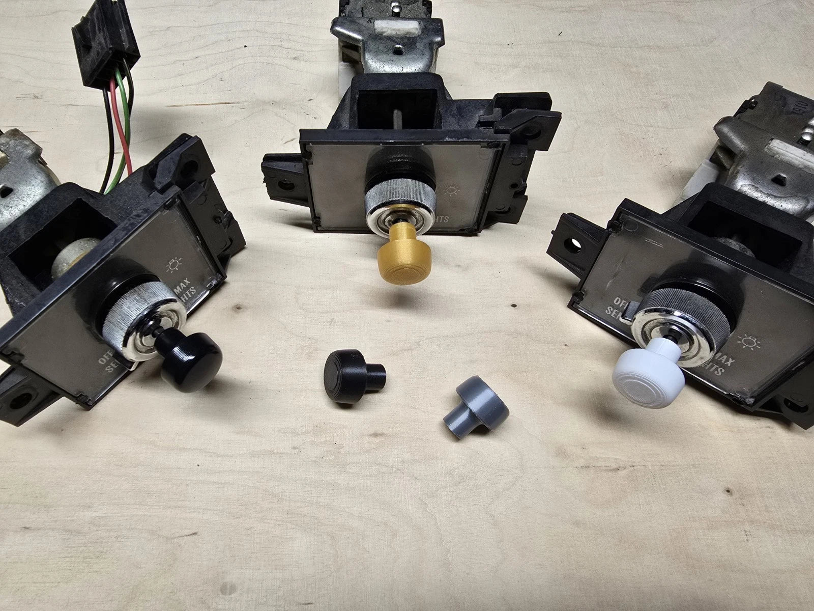 77-92 Cadillac Brougham Headlights Switch Control Replacement KNOB Plastic