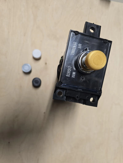 77-92 Cadillac Brougham Headlights Switch Control Replacement KNOB Plastic