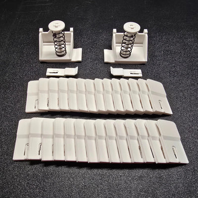 90-92 Brougham Molding Euro Cladding Clip FULL Kit