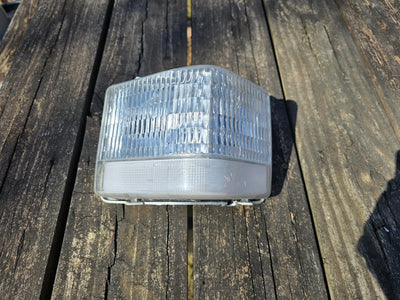 90-92 Brougham CLEAR Corner Marker Euro Turn Signal Light Lenses PAIR